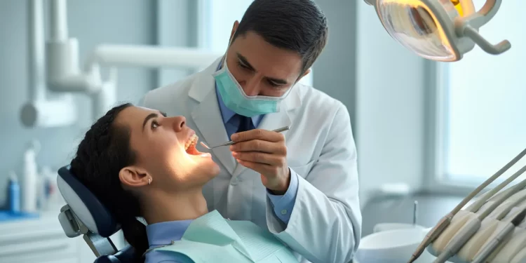 persistent mouth ulcer not healing UK patient